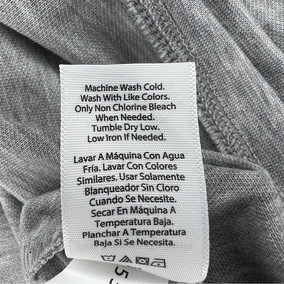 NEW George Light Grey Pullover Jacket Medium Mens Long Sleeve Stretch Zip Collar - Picture 8 of 10